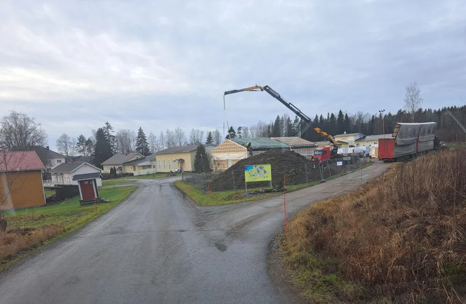 Aitoon koulutuskeskus, uusi asuntolarakennus Toivo, Aitoo (Pälkäne) Rakentajat Saarikko Oy